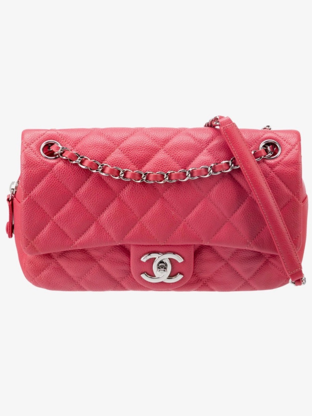Chanel Easy flap in Pink